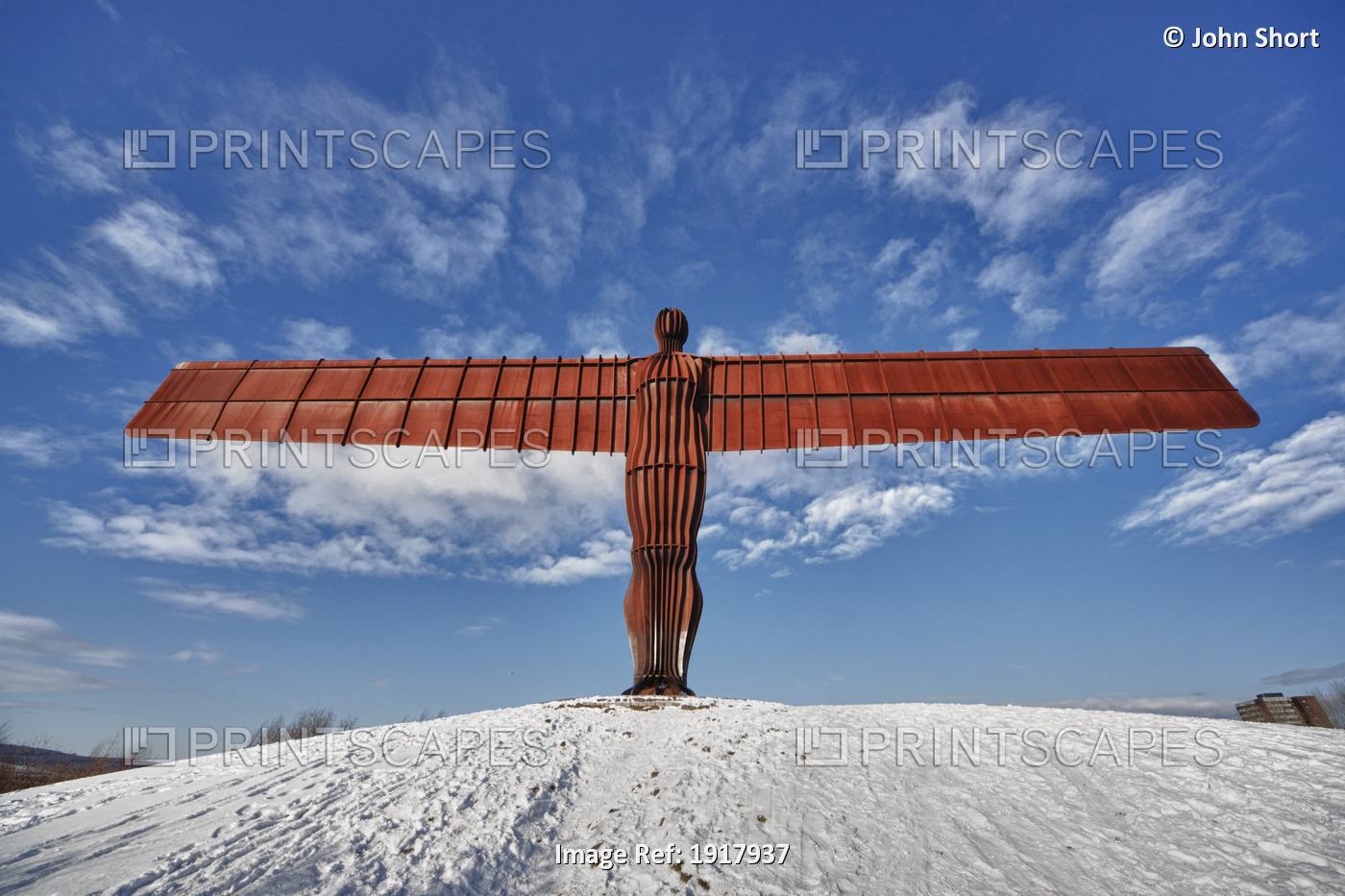 Angel Of The North Sculpture; Gateshead, England